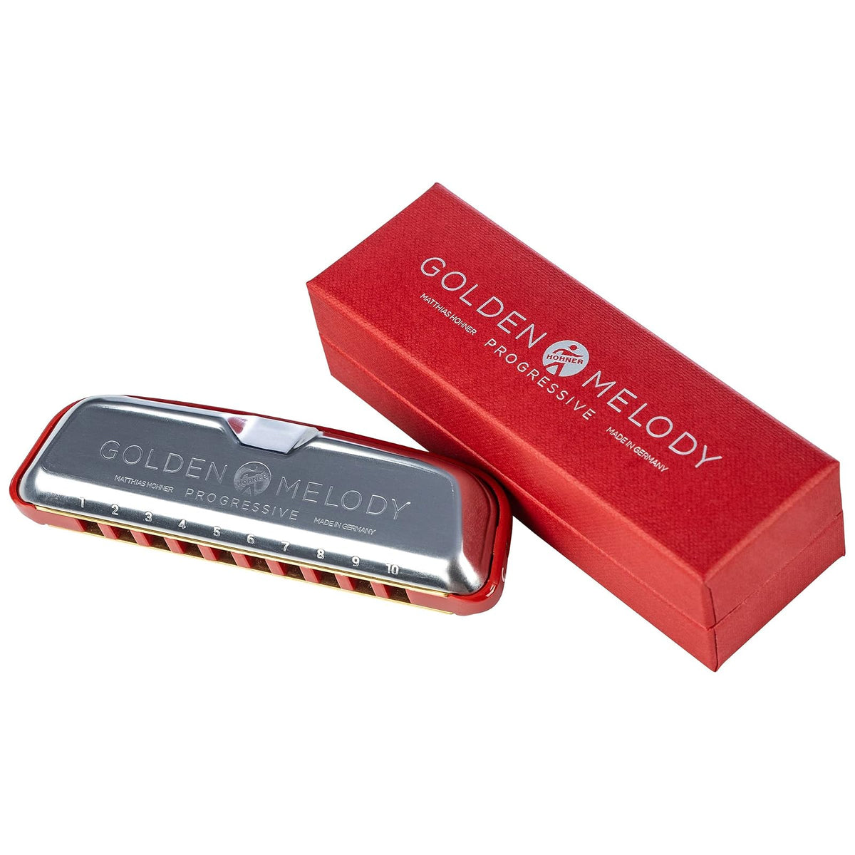 Hohner Brass And Woodwind Instruments, Comb: Plastic; red, Modern