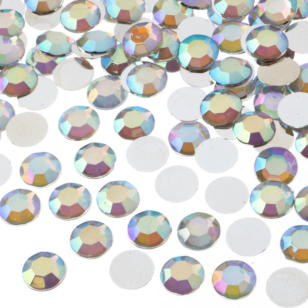 John Bead Craft Bead, 10mm (SS45), Crystal AB