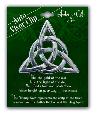 Cathedral Art Trinity Knot Visor Clip, One Size, Multi