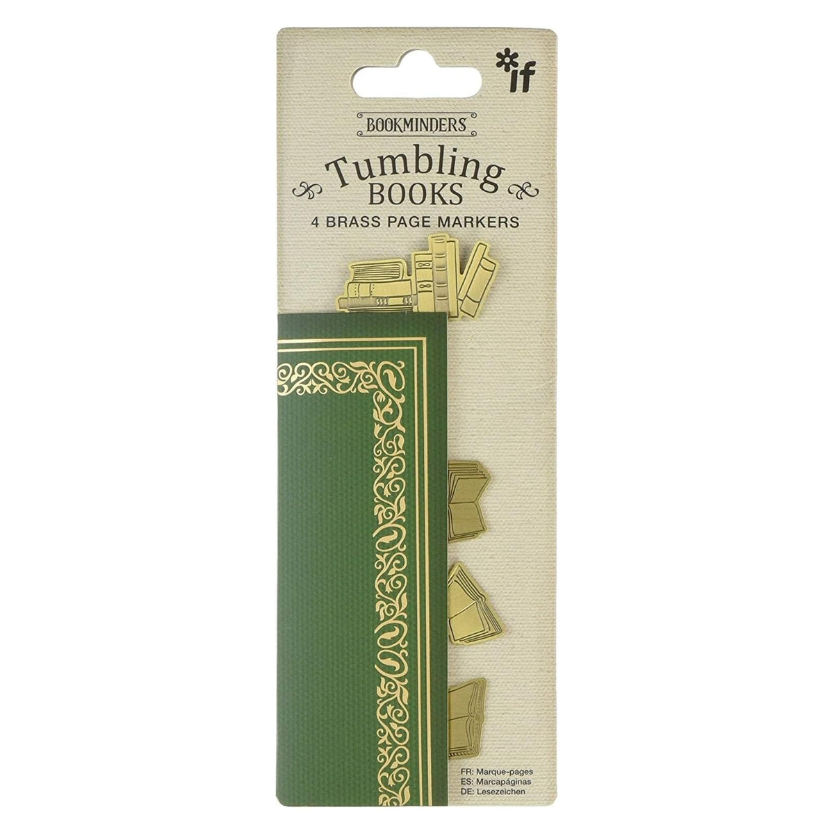 IF Bookmark, Gold, Tumbling Books
