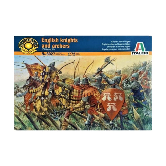 MRC Italeri English Knights & Archers 100 Year War 1/72