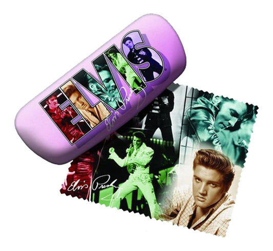 Spoontiques Elvis Presley Eye Glass Case Collage