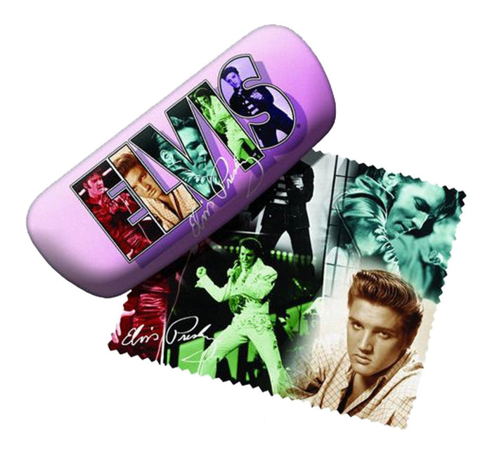 Spoontiques Elvis Presley Eye Glass Case Collage