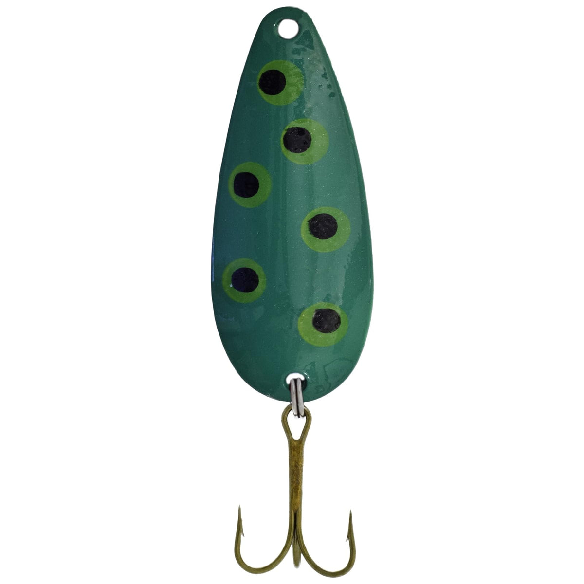 Sierra Spoon Fishing Hook, 1/2-Ounce, Frog Crd