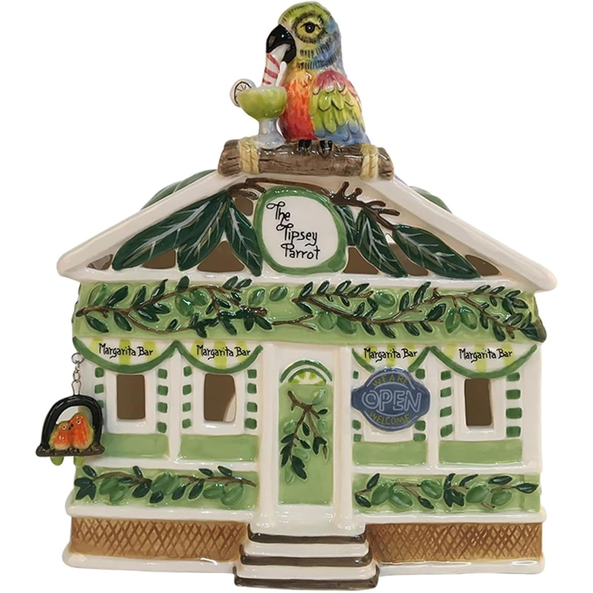 Blue Sky Clayworks Candle, 7.50 in x 5.25 in x 8 in, Green