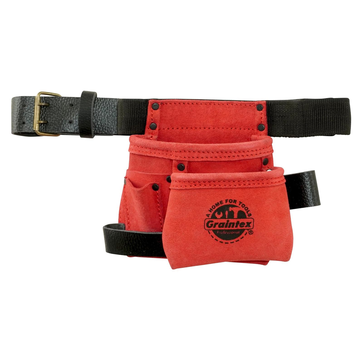 Graintex Tool Belt, One Size, Red