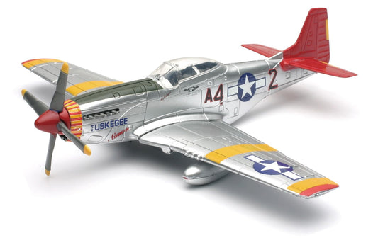New Ray Toys World War II Replica Fighter Air Planes ClassicAircraft P-51D Red Tails 1:48