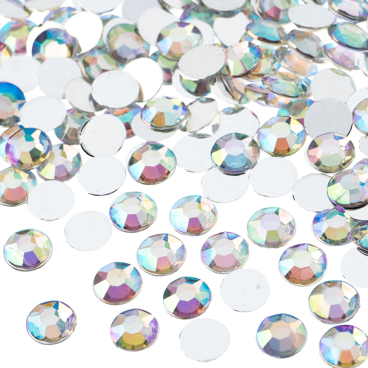 John Bead Craft Bead, 8mm (SS39), Crystal AB