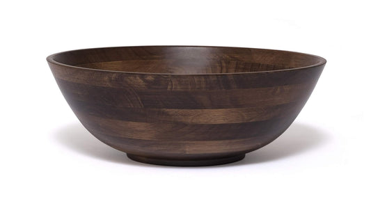 Lipper International 274WN Walnut finished 14" Salad Bowl, one size