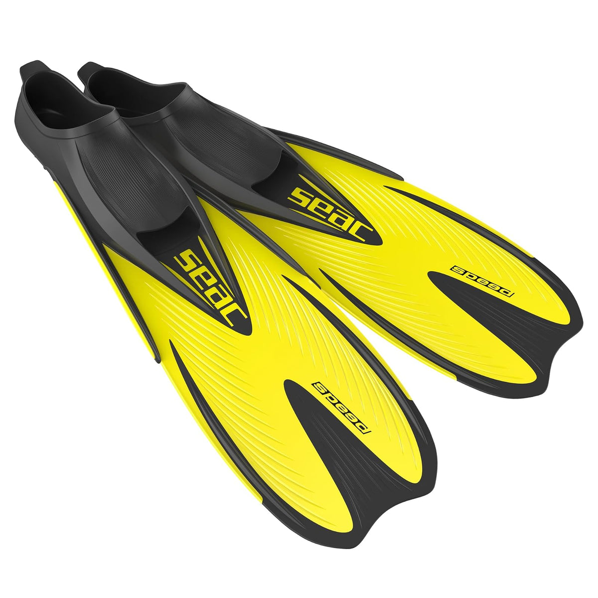 SEAC Swim Fin, 11½-12½ US, Yellow