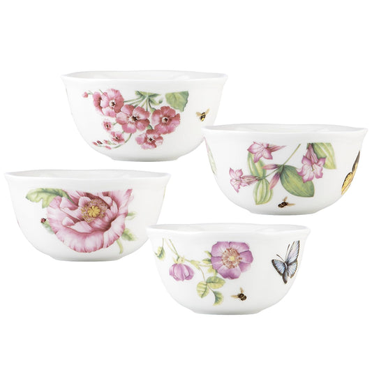 Lenox 829039 Butterfly Meadow Bloom Dessert Bowl Set