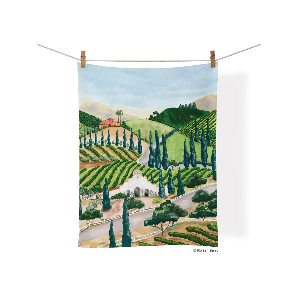 WerkShoppe Towel, Small, Blue