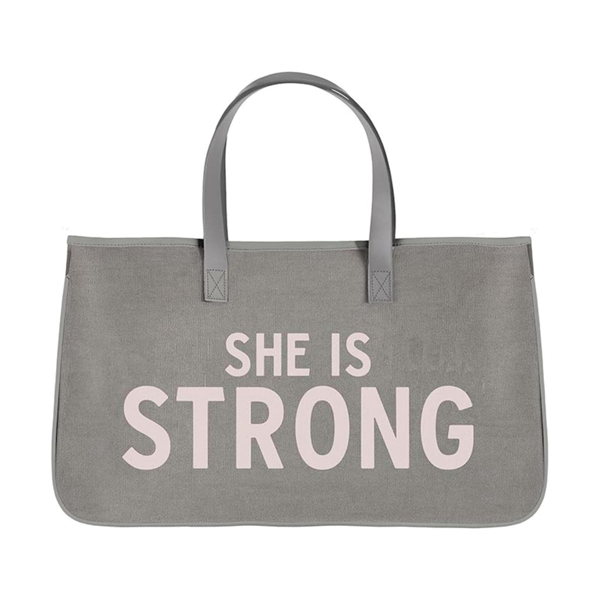 Creative Brands Tote Bag, 20 x 11-Inch, She is Strong