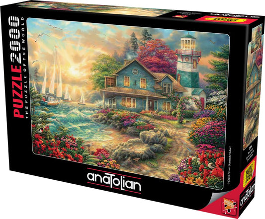 Anatolian Puzzle - Sunrise by The Sea, 2000 Piece Puzzle, 3964