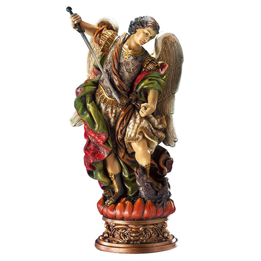 Avalon Gallery Figurine, 9.75-Inch, St. Michael