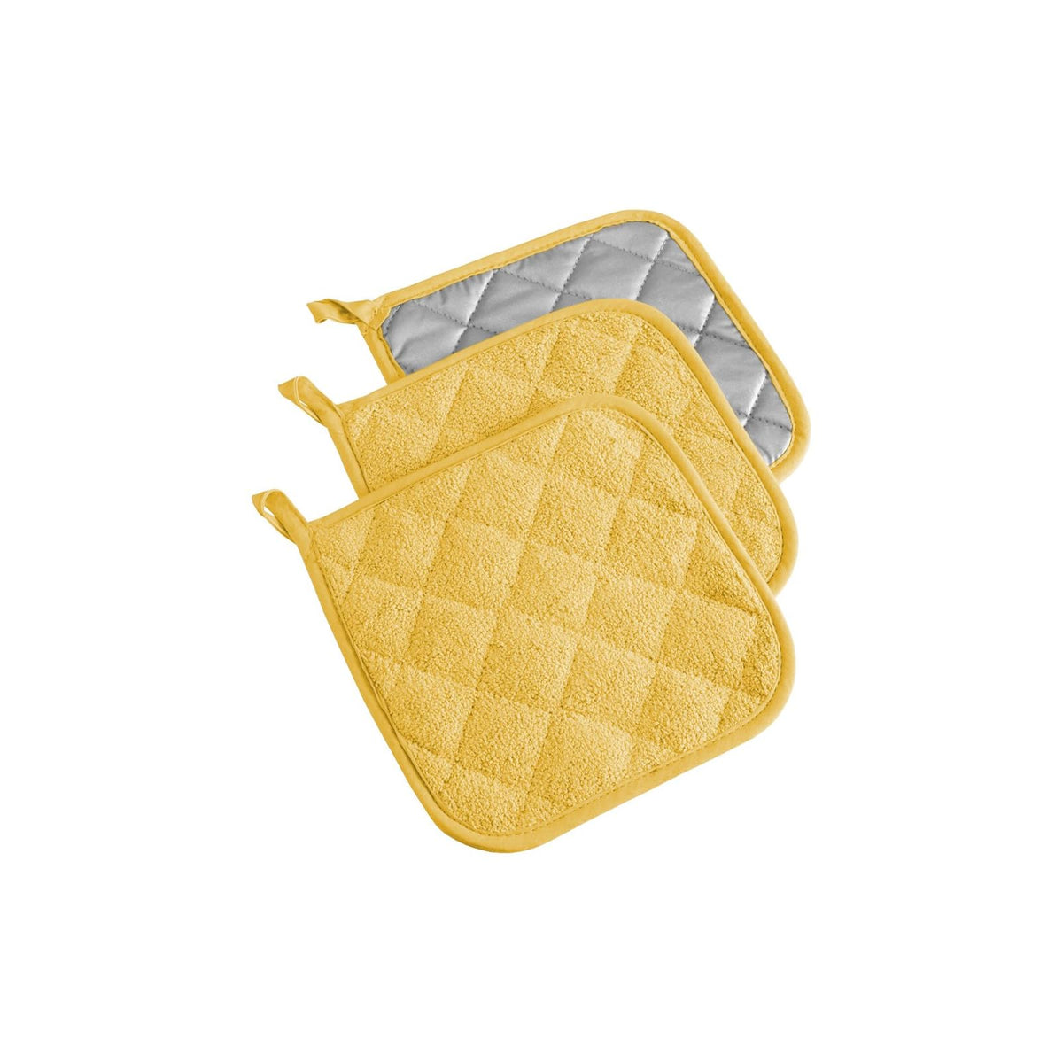 DII Pot Holder, Potholder (3 Piece), Yellow