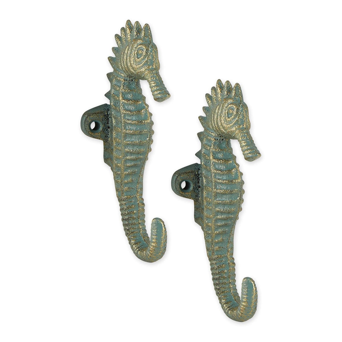 DII Storage Hook, Seahorse Hook, Cast Iron