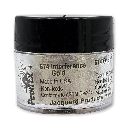 Jacquard Pearl Ex 3g #674 Interference Gold