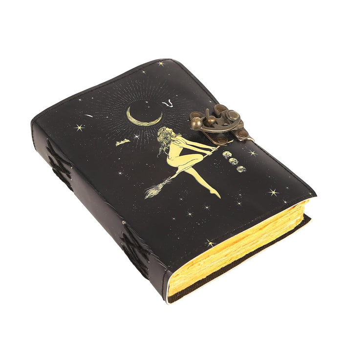 TUZECH Blank Book, 7 Inches by 5 Inches, Black