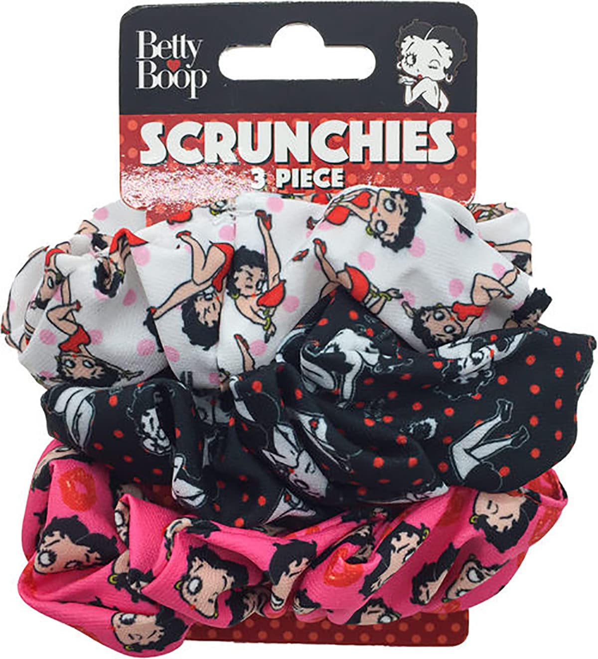 Spoontiques Hair Tie, 3 Count (Pack of 1), Multi