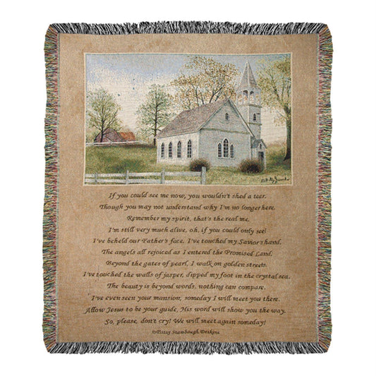 Manual ATIYCSM If You Could See Me by Billy Jacobs Tapestry Throw Blanket, 50 Inches x 60 Inches, Multicolor