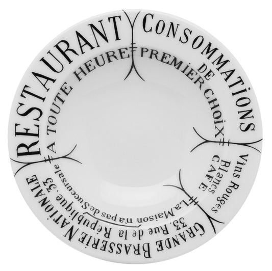 Pillivuyt Brasserie Butter and Jam Tray