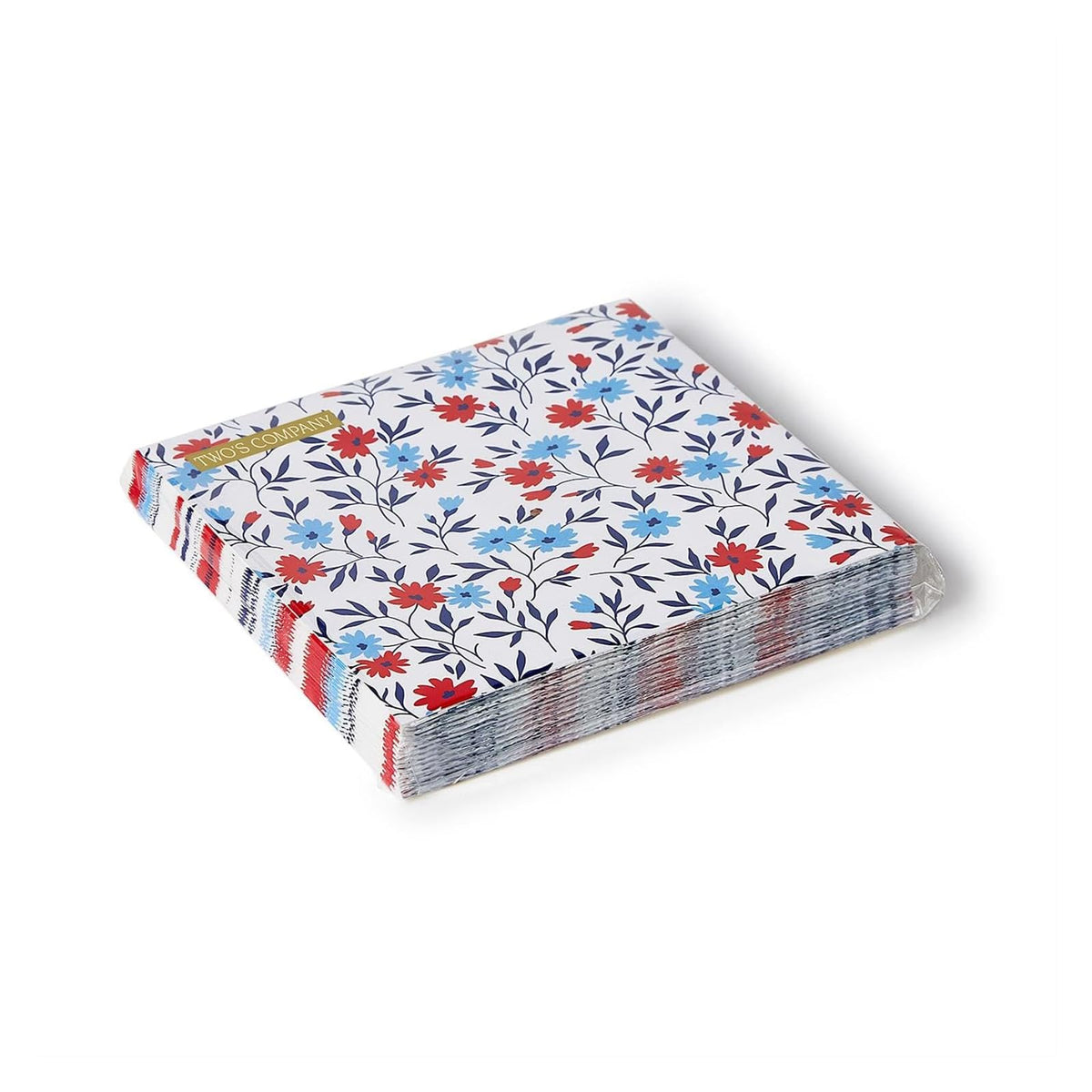 Two's Company Disposable Napkin, 5" Sq., Multicolor
