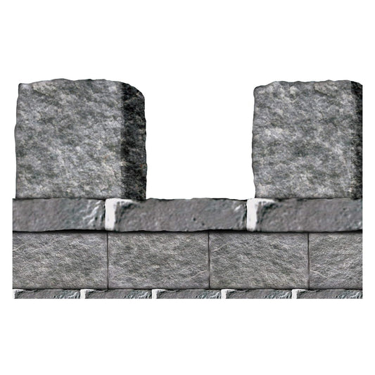Beistle Wallpaper, 20" x 30', Gray/Blue