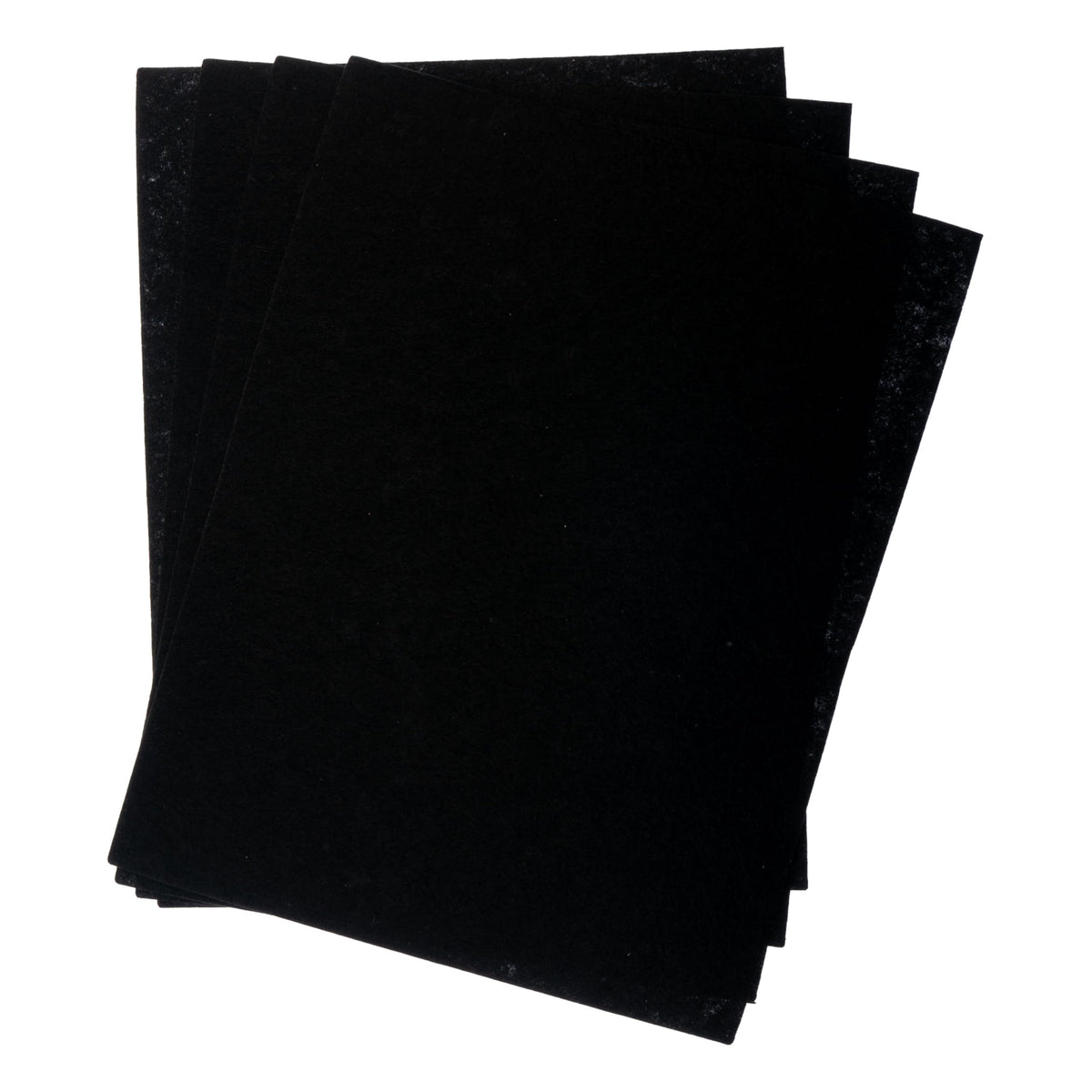 John Bead Fabric, 8.5"x11", Black