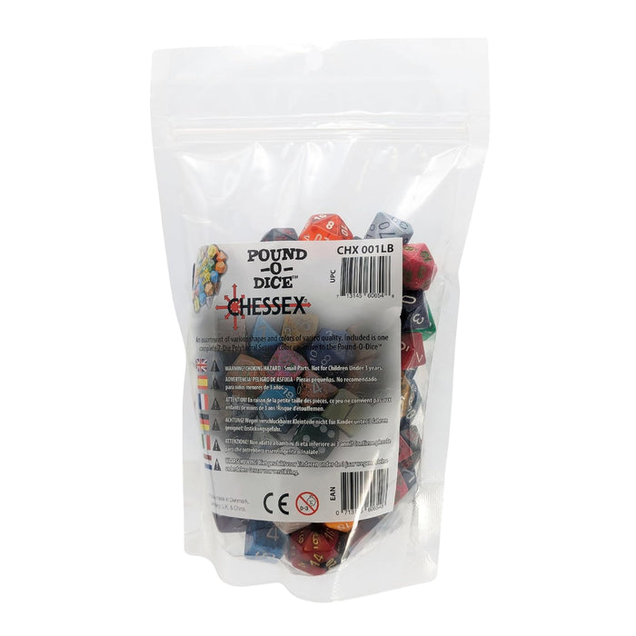 Chessex 001LB Pound-O-Dice, Multicolor