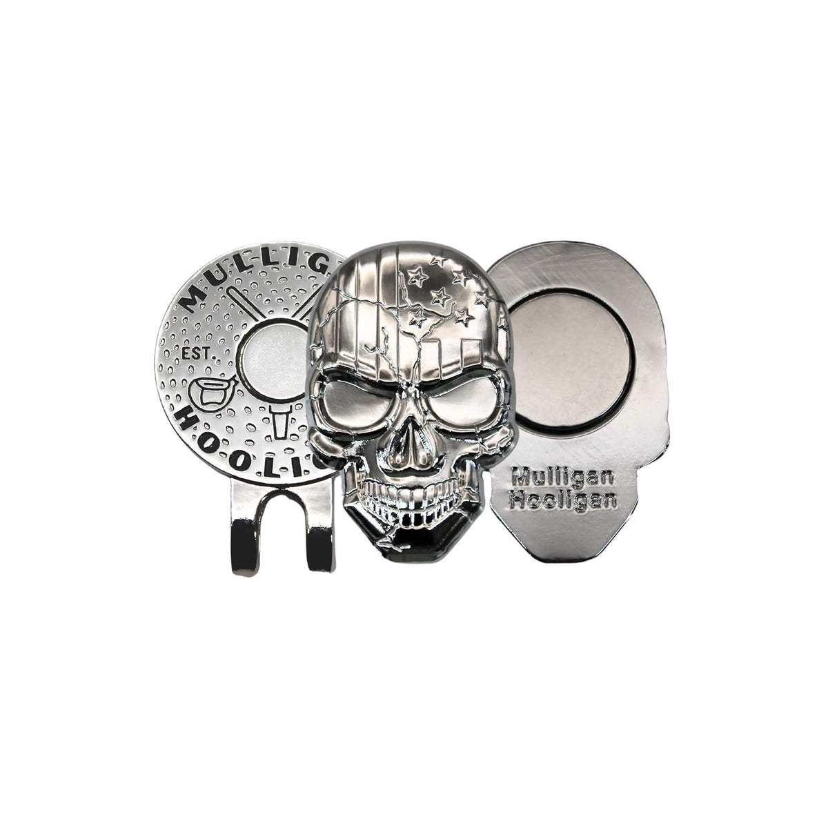 MULLIGAN HOOLIGAN Sporting Goods, 1 Count (Pack of 1), Metal Nickel