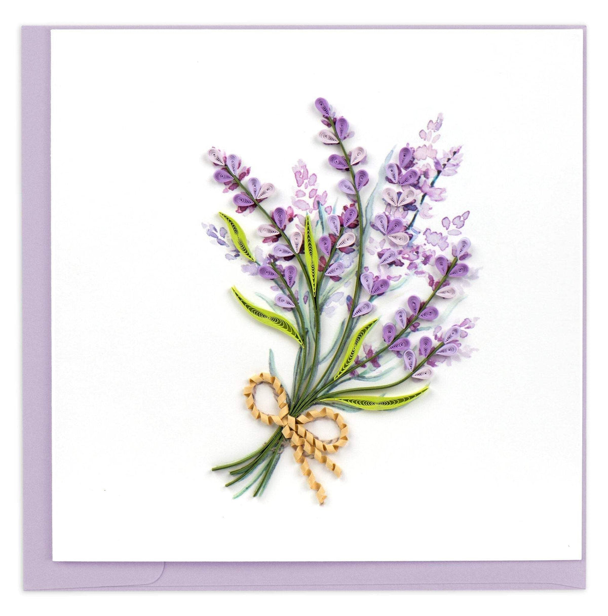 Quilling Card Greeting Card, 6 inches x 6 inches, Multi