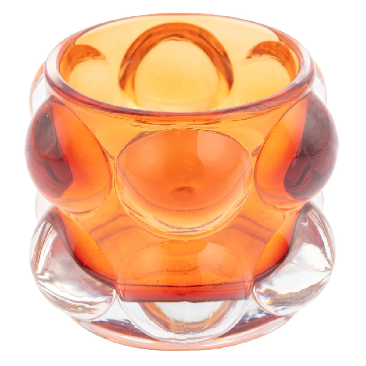 Karma Candle Holder, 3.25" x 2.50", Copper