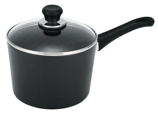 Scanpan Classic Induction Saucepan, 3.25 Qt, Black
