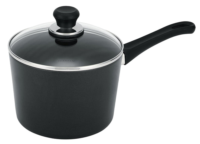 Scanpan Classic Induction Saucepan, 3.25 Qt, Black
