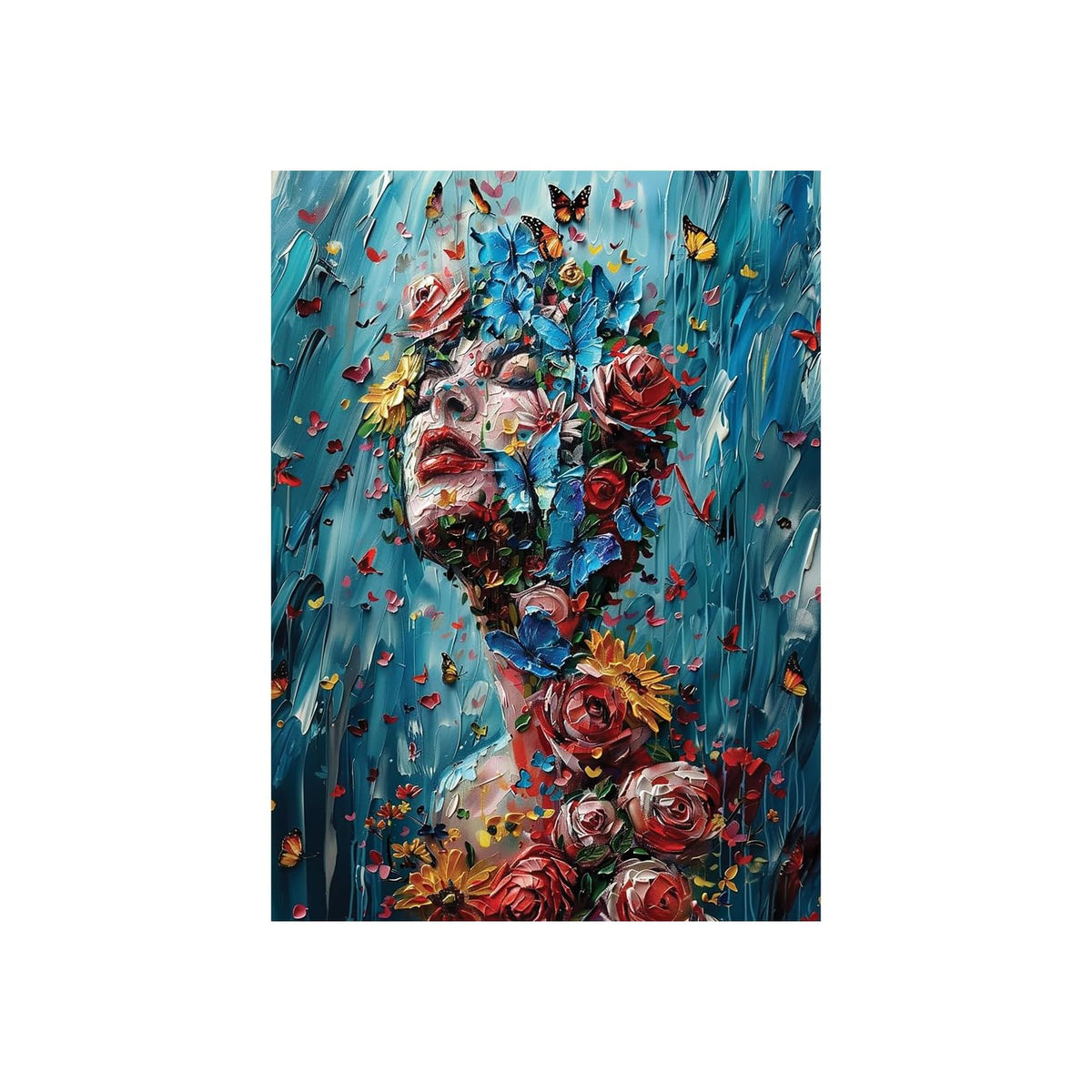 Anatolian Puzzles, 26x19 inches, Butterfly Effect