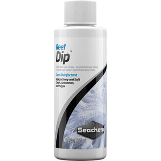 Seachem Aquarium Pond Water Treatment, 100 mL / 3.4 fl. oz., red