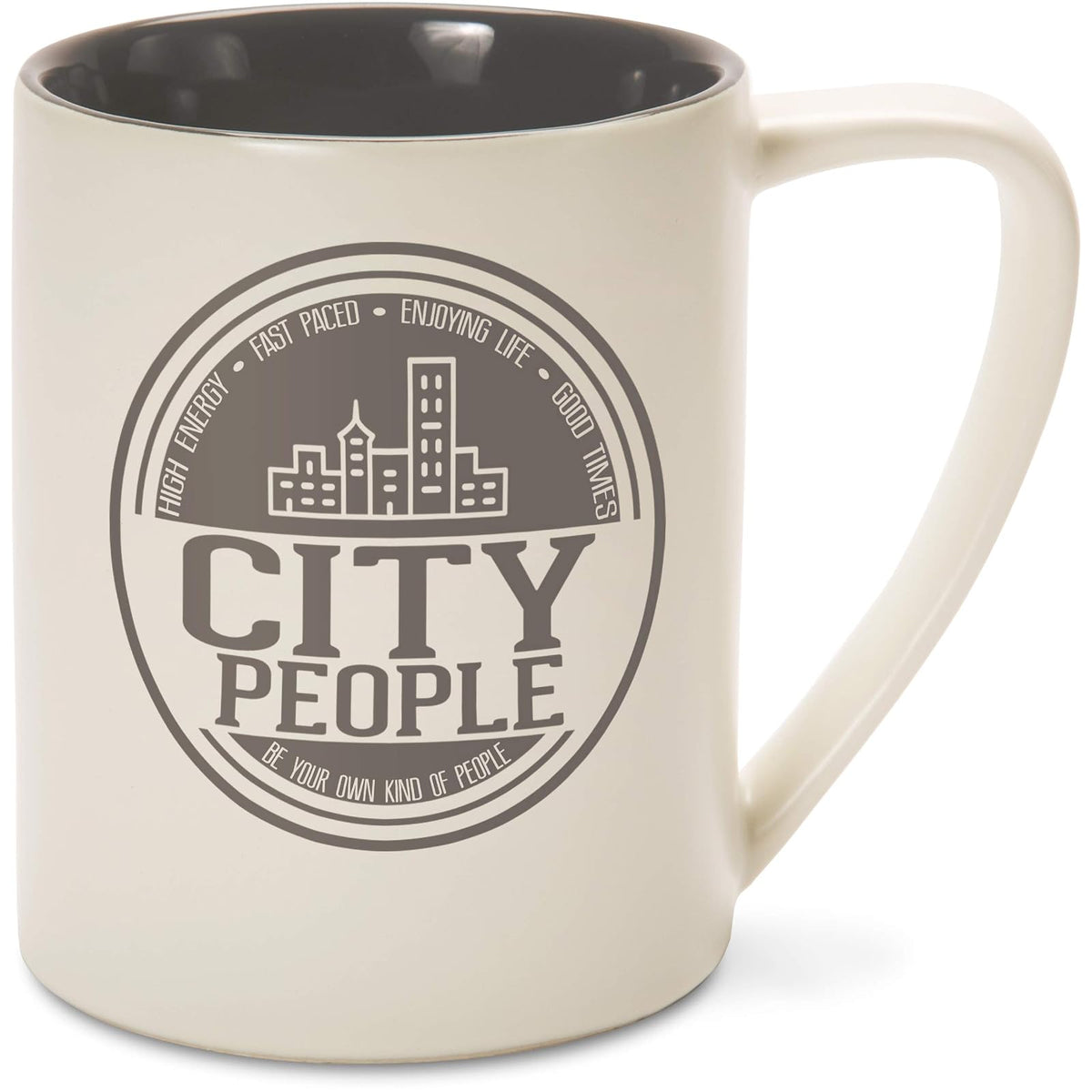 Pavilion Gift Company Drinking Cup, 18 Ounces, Gray