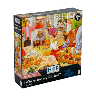 The House of Puzzles Puzzles, 48 x 69 cm, Multicoloured