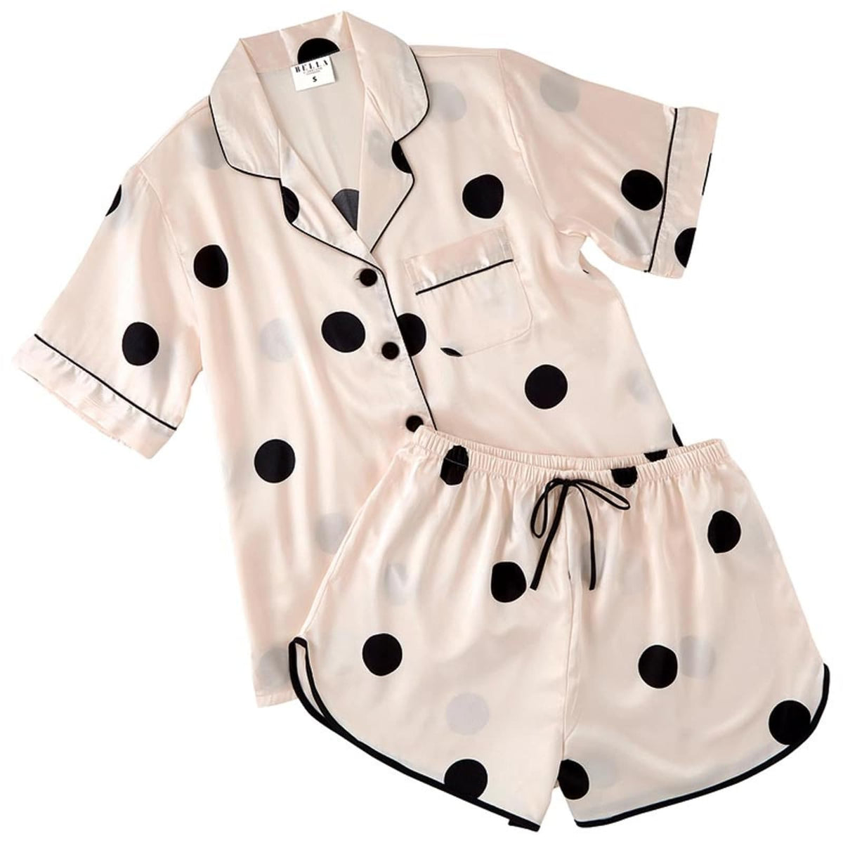 Bella Sleep + Spa Pajamas, Medium, Blush
