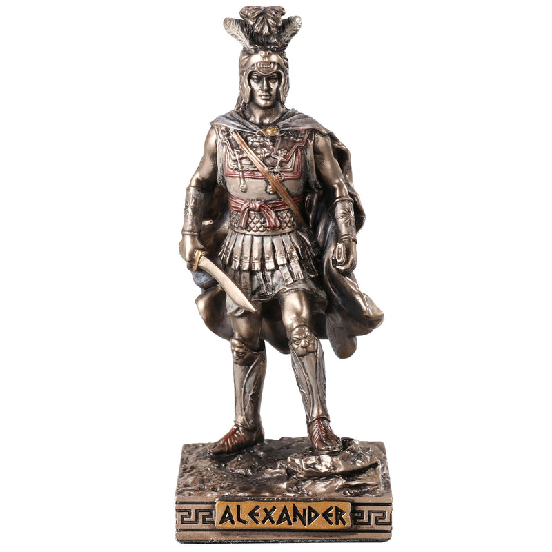 Veronese Design 3 5/8 Inch Alexander The Great Historical Collectible Hand Painted Polyresin Figurine