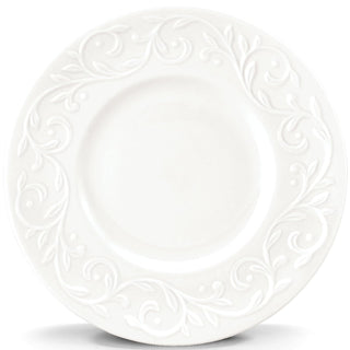 Lenox Opal Innocence Carved 7-1/4-Inch Dessert Plates, Set of 4