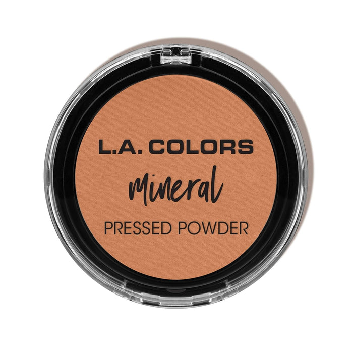 L.A. Girl COLORS Mineral Pressed Powder, Natural Beige, 1 Ounce, 0081555793753