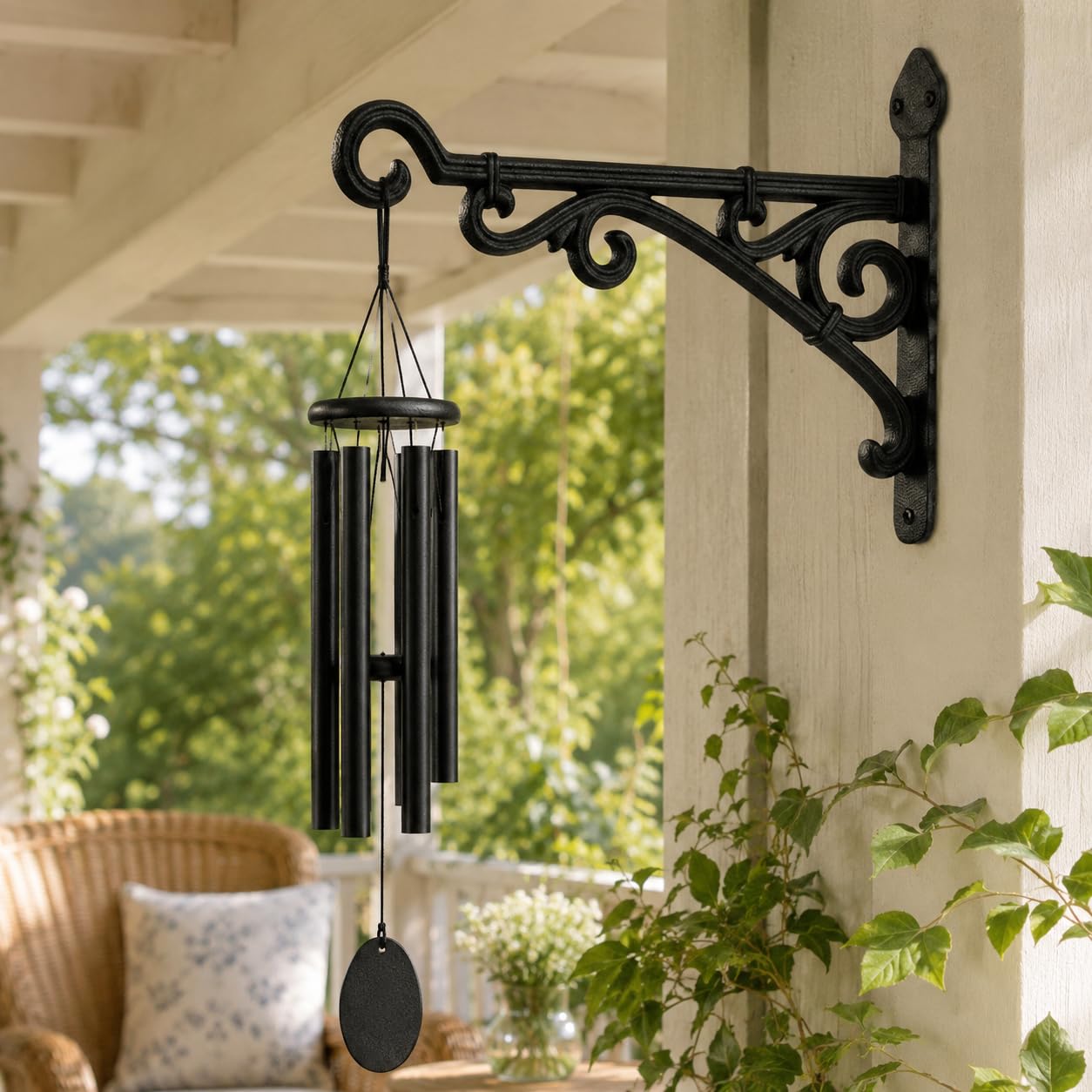 Comfy Hour Cast Iron Wall Mount Bracket - Primitive, Brown