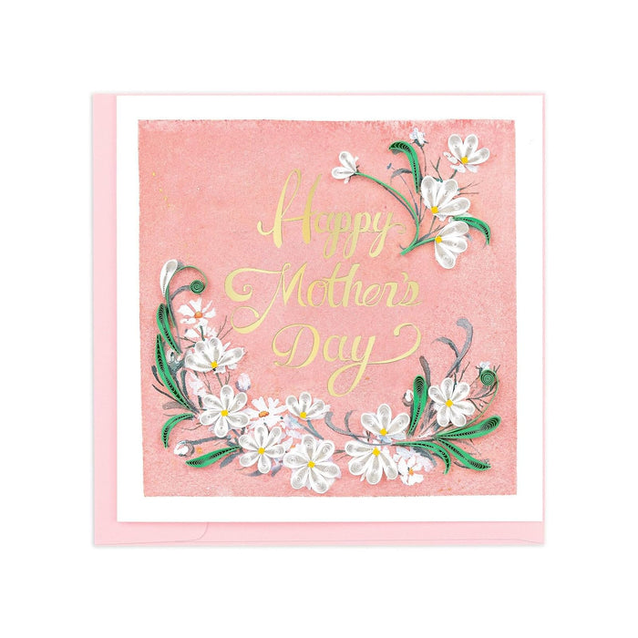 Quilling Card Greeting Card, 6 in. x 6 in., Multicolor