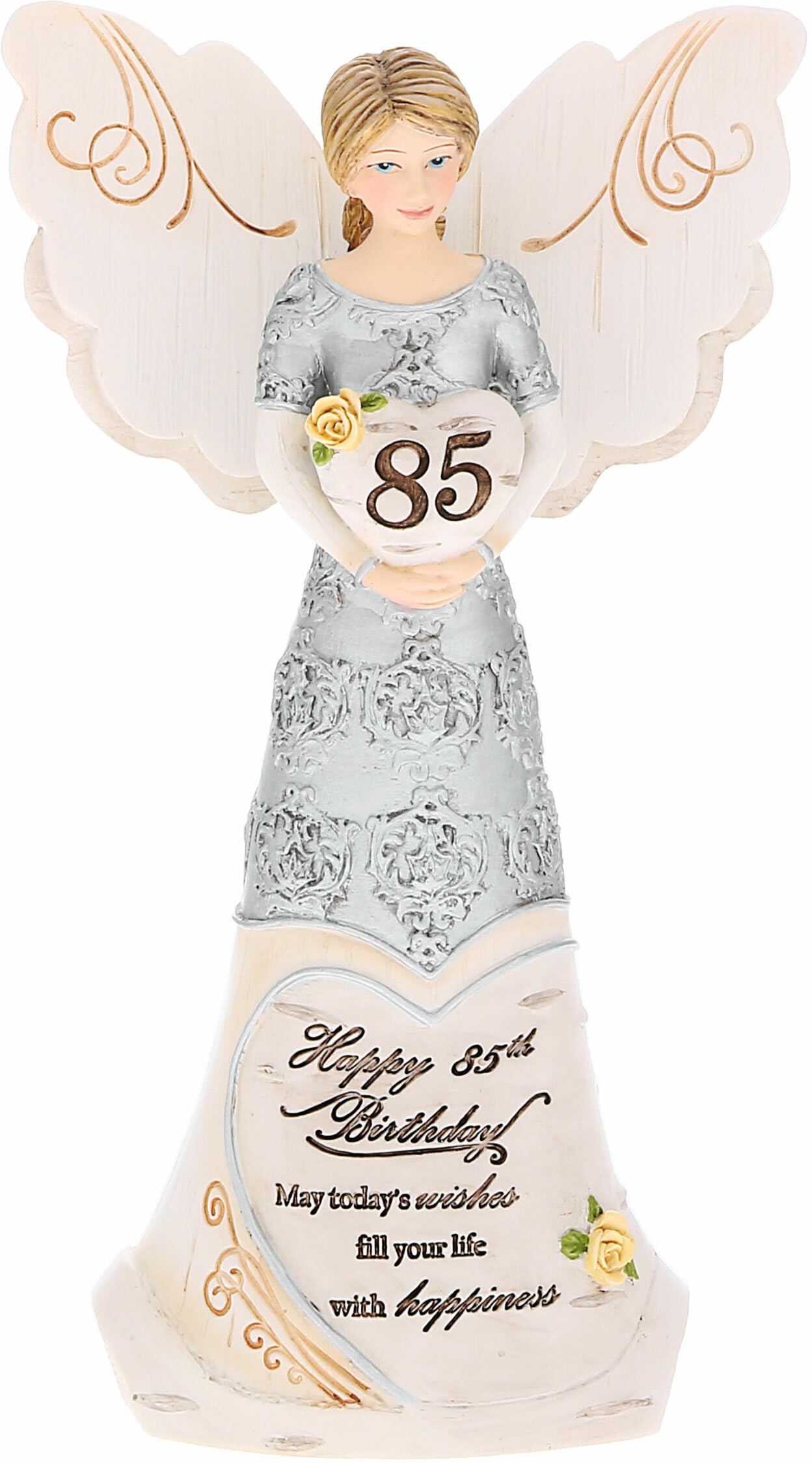 Pavilion - Happy 85th Birthday - 6" Angel Figurine Religious Best Friend Bestie BFF God Jesus Lover Christian Christ Gift Present