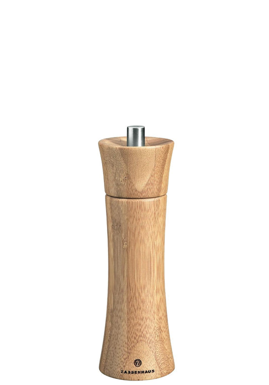 Frieling Zassenhaus Frankfurt Salt Grinder Mill, 7-Inch, Bamboo
