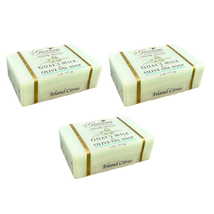The Grecian Soap Company Skin Cleaning Agent, 6 Ounce (Pack of 3)