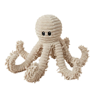 Pet Lou 18 Inch Large Octopus Dog Toy, Squeaker Crinkle Plush