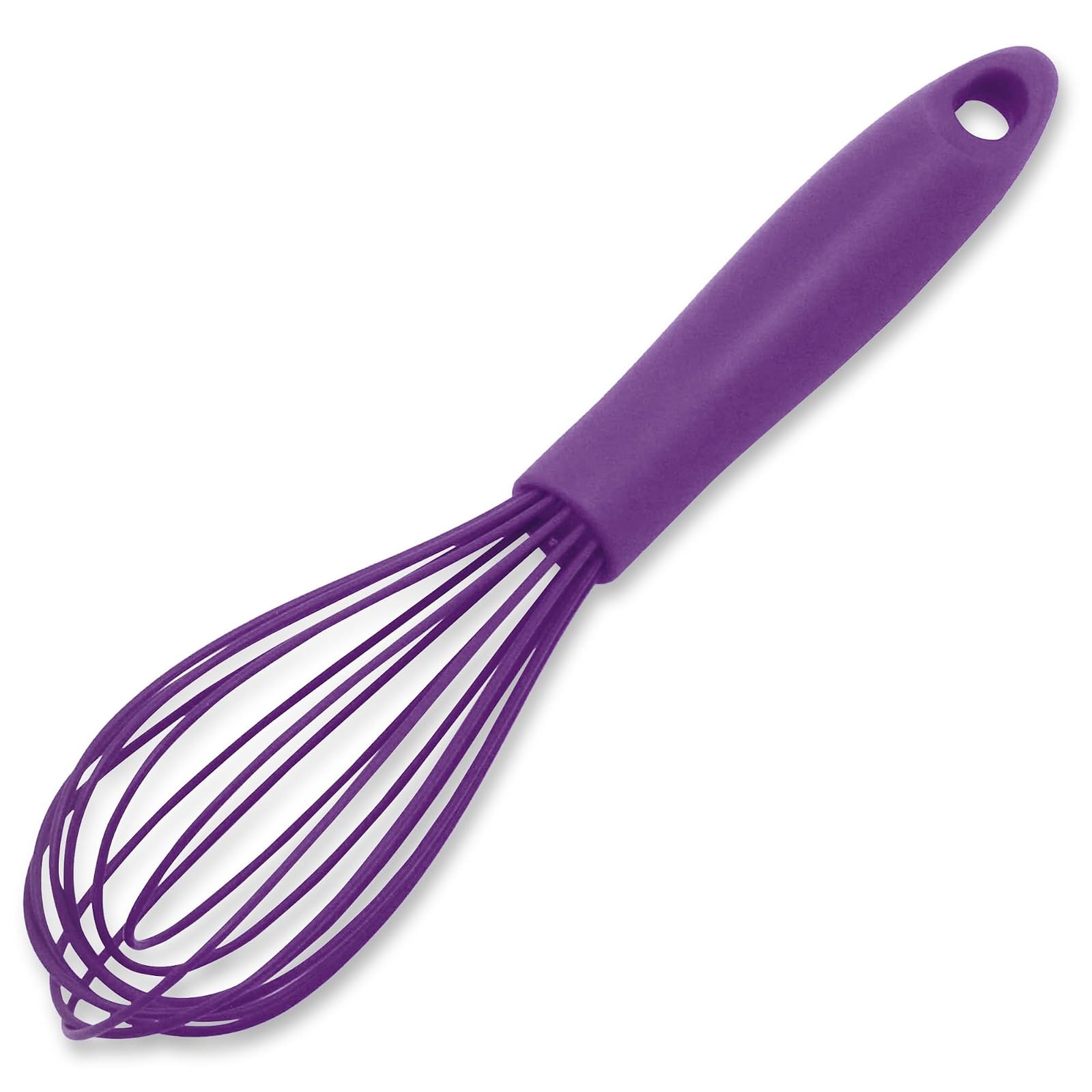 Chef Craft Premium Silicone Wire Whisk, 10.75", Purple